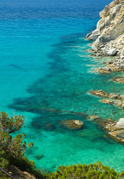 Baia a Solanas, Sardegna