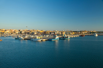 Fototapeta na wymiar Porto Torres, Sardynia