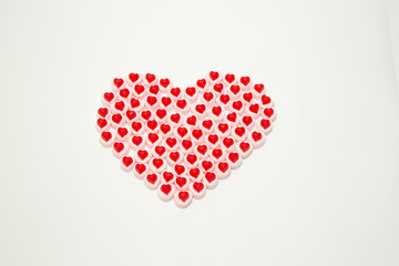 Valentine's day with nice sweet heart