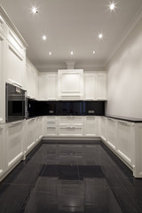 Interior of modern kitchen