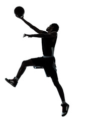 basketball player silhouette