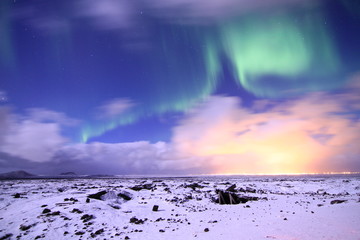 Nordlicht auf Island