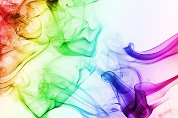 abstract colored smoke background