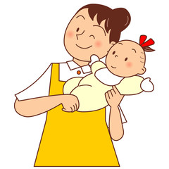 ママと赤ちゃん