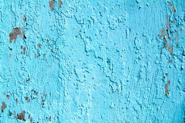 Hellblaue Wand - grunge