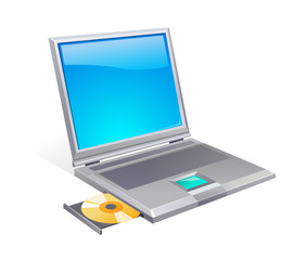 vector icon laptop
