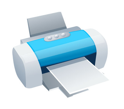 vector icon printer
