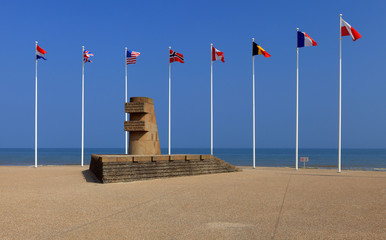 Normandie Denkmal zur Invasion D-Day