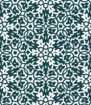 seamless arabic pattern