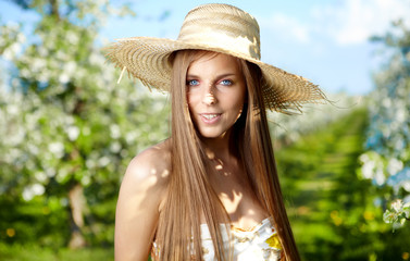 Summer girl portrait