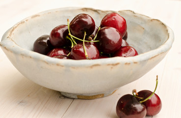 red cherries