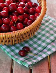 Kirschen im Korb