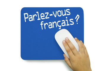 Parlez-vous français ? Mousepad. Hand