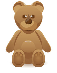 teddy bear vector illustration