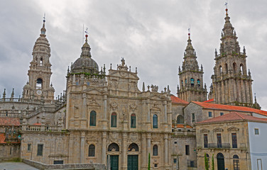 Fototapeta na wymiar Katedra w Santiago Azabacheria