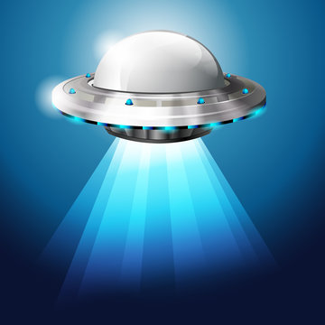 Unidentified flying object - UFO - vector file