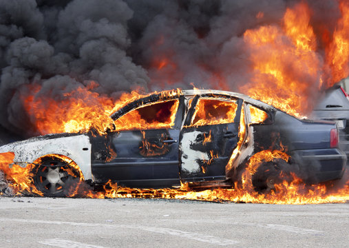 burning