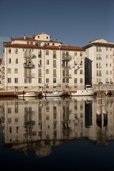 Fototapeta na wymiar Chioggia, kanały i ulice