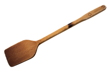 old wooden spoon