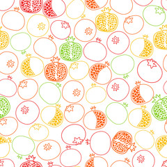 Pomegranates pattern