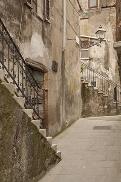 Fototapeta Pitigliano, vicoli antichi