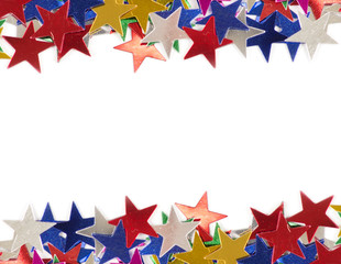 Colored stars background for your text on photo, and other.