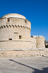 De Monti Castle of Corigliano d'Otranto. Puglia. Italy.