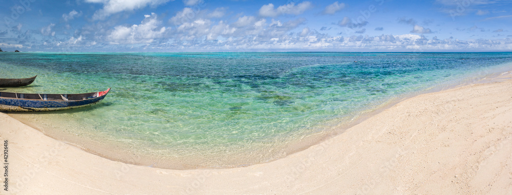 Wall mural tropical panorama