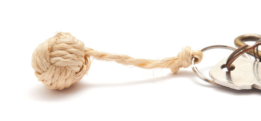 monkey fist keychain