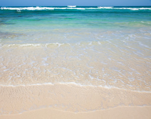 beautiful clean beach