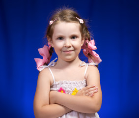 Pigtails and bows