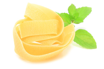 Pappardelle et menthe