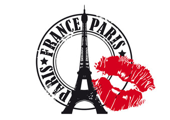 Fototapeta premium PARIS_KISS