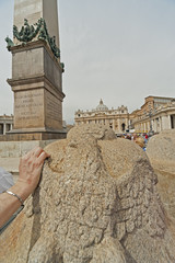 Roma, piazza San Pietro, veduta