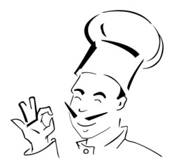 Chef Mascot Illustration