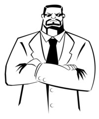 bodyguard illustration