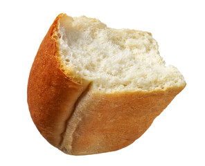 Half of white bread