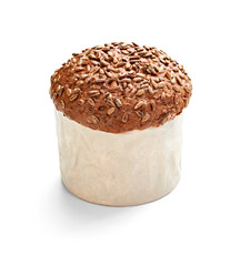 dark bread baked food