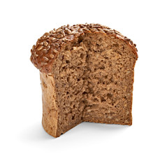 dark bread baked food