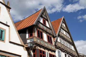 Fachwerk in Lemgo (Mittelstrasse)