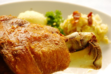 Deep Fried Original German Pork Knuckle