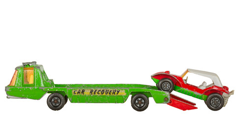 Old toy car (buggy car recovery, 1970)