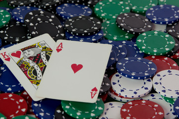 Ace King Of Hearts