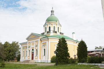 Fototapeta na wymiar John the Precursor church in Zaraysk