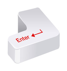 vector icon enter key