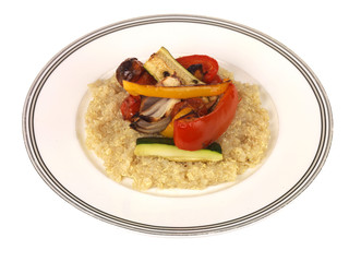 Roasted Vegetables with Quinoa