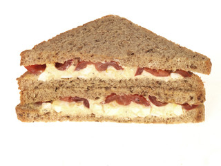 Egg and Tomato Sandwich