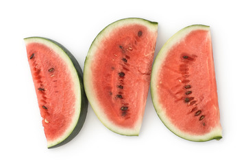 Three Watermelon Slices