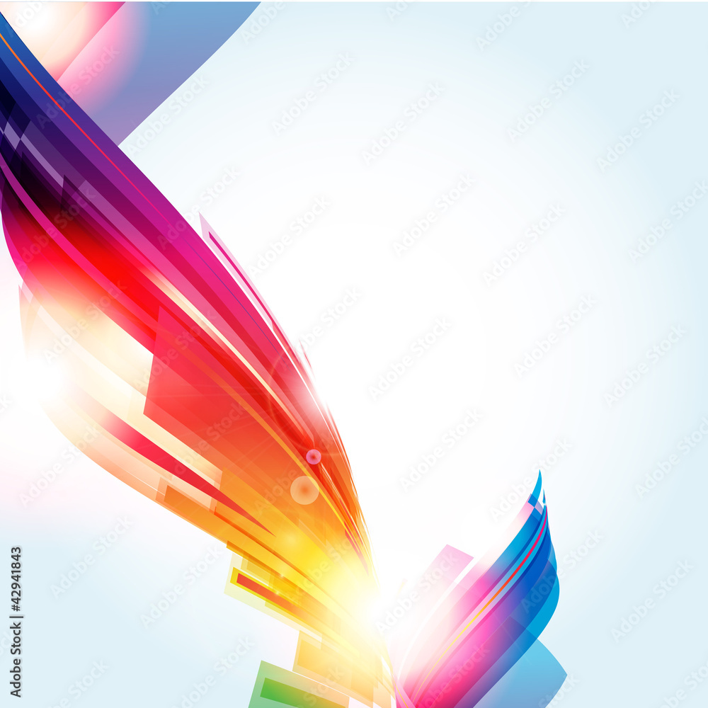 Poster abstract background vector