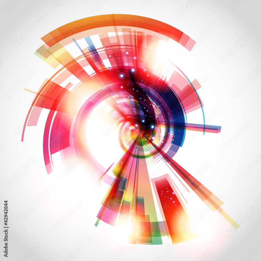 Poster abstract background vector